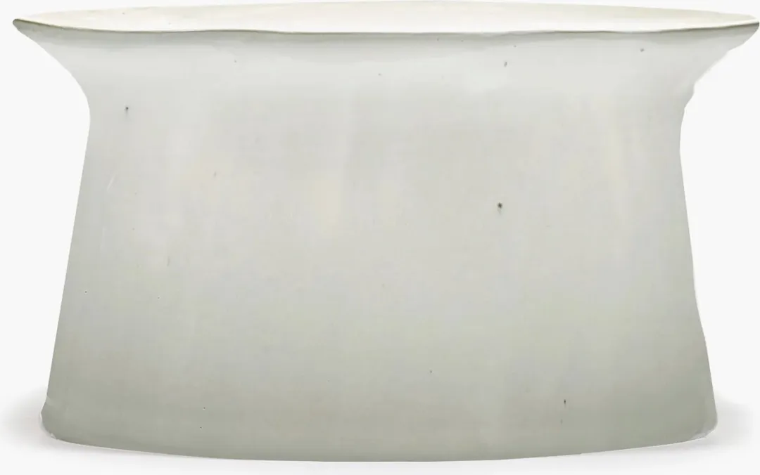 Serax Marie Michielssen La Mère Diep Bord Op Voet - 19.5cm Off White