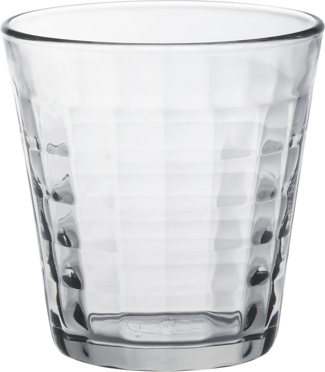 Duralex Prisme Waterglas 27,5 cl - Gehard glas - 6 stuks