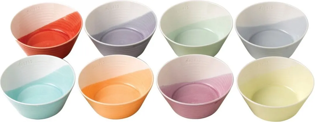 Royal Doulton Tapas Schaaltjes 1815 Bright Colours ø 11 cm - 8 Stuks