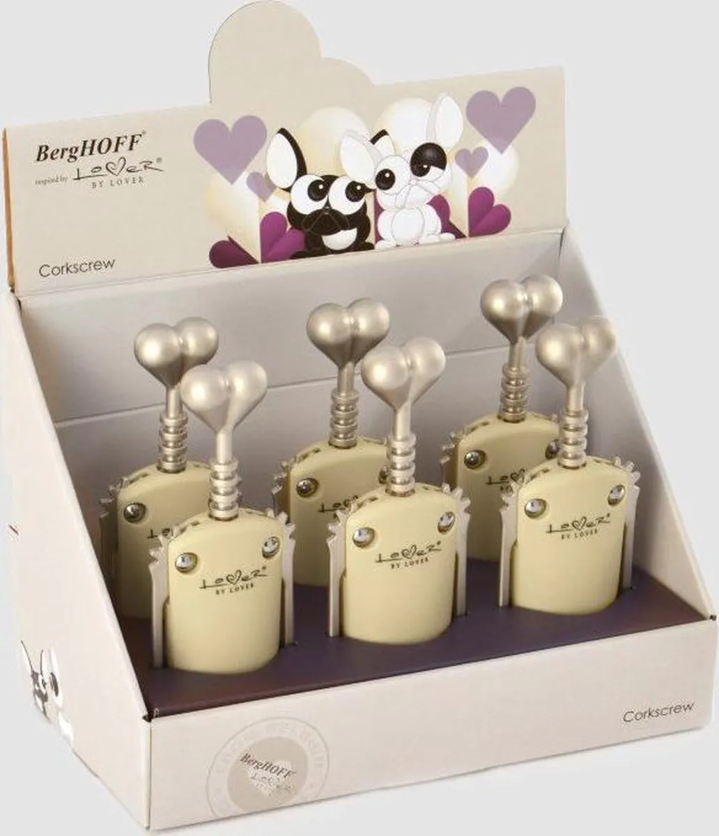 BergHOFF Kurkentrekkers - 6 Stuks - Beige