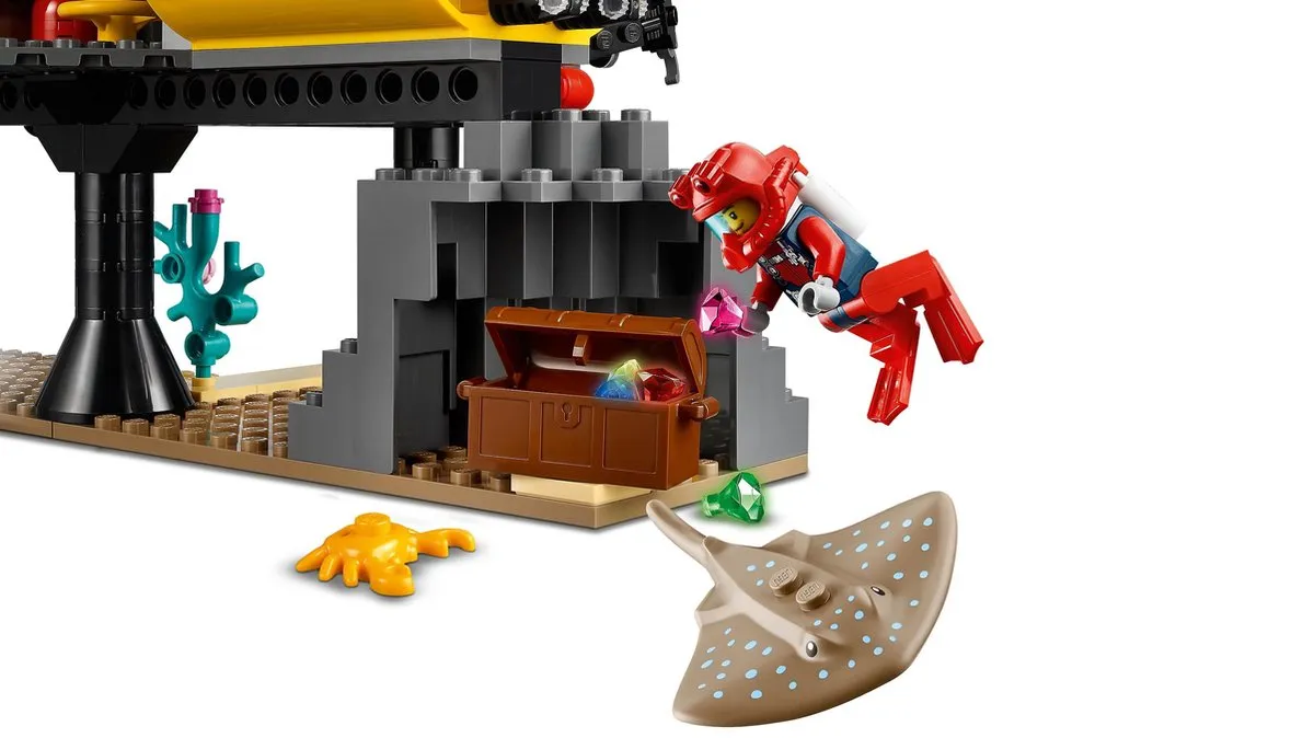 LEGO City Oceaan Onderzoeksbasis 60265 - 497 Stukken