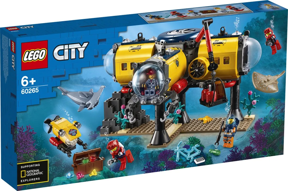 LEGO City Oceaan Onderzoeksbasis 60265