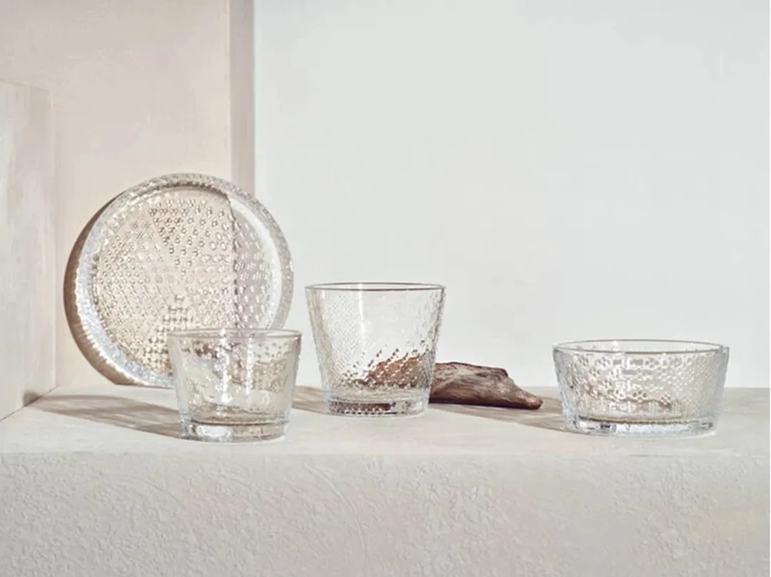 Iittala Oiva Toikka Tundra Glas 29cl - 2 Stuks Groen