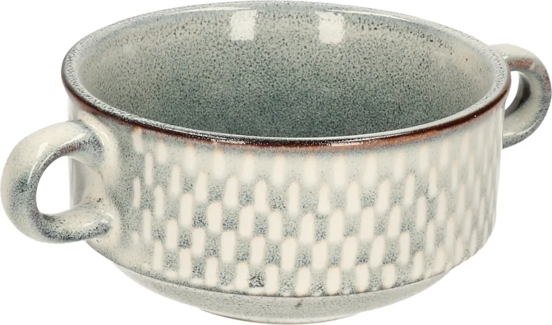 Cosy&Trendy Venezia Uno Soepkom 33cl - Ø11,5cm - Blauw - afbeelding 6 van 6