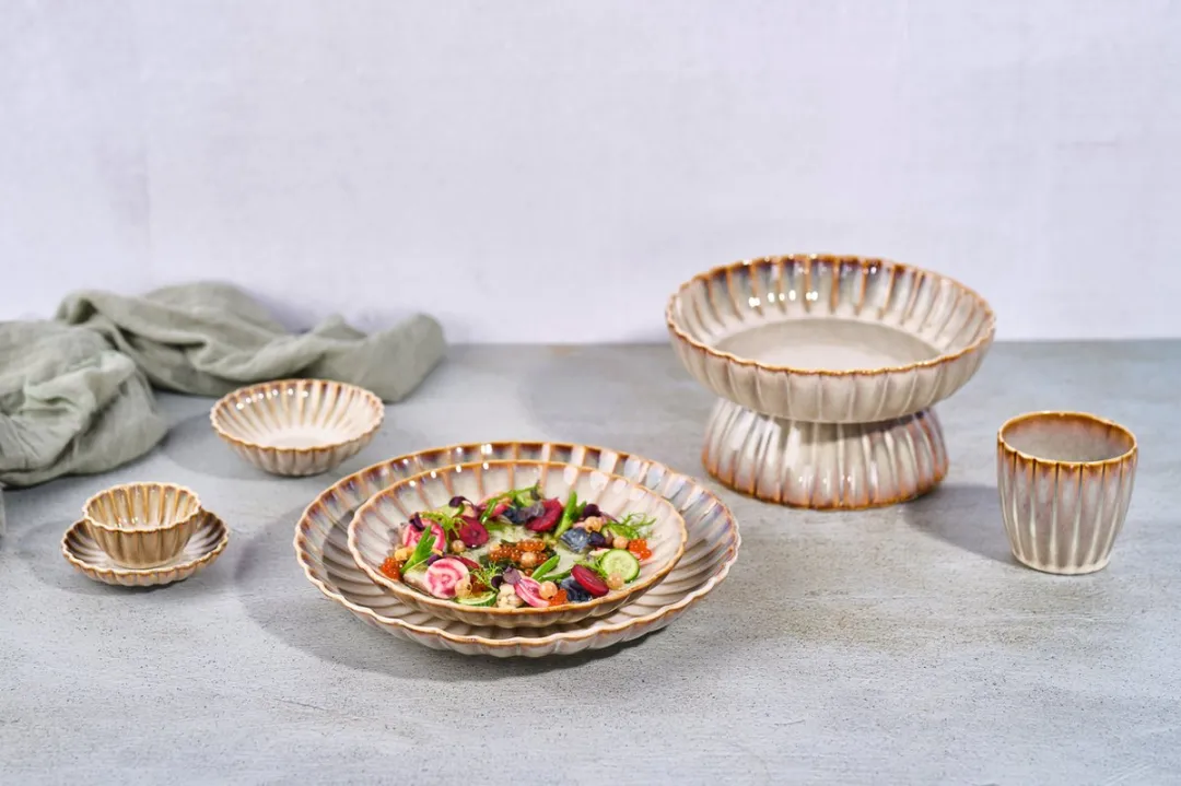 Cosy&Trendy Dinerbord Astera Pearl Beige - Ø27.5cm