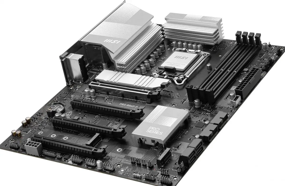 MSI PRO B860-P Moederbord - ATX - Intel B860 - LGA 1851