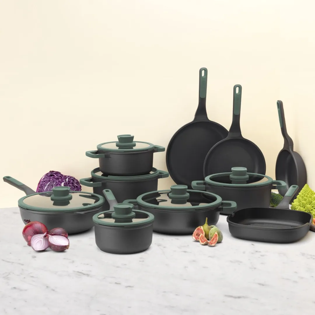 BergHOFF Forest Kookpot 20cm - Groen - 2 Stuks - afbeelding 6 van 6