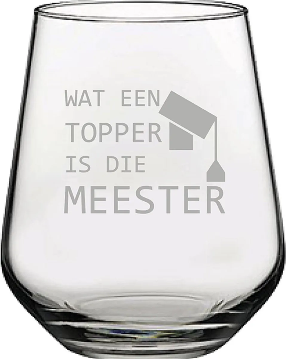 Pasabahce Gegraveerd Drinkglas 42,5cl