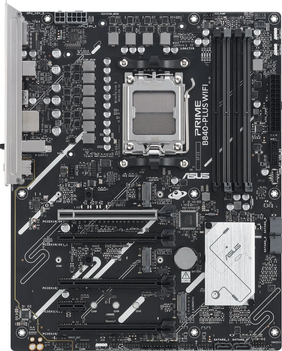 ASUS PRIME B840-PLUS WIFI Moederbord - ATX - AMD B840