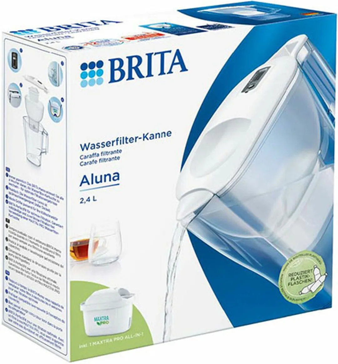 BRITA Aluna 124595 Waterfilterset 2,5L - Wit
