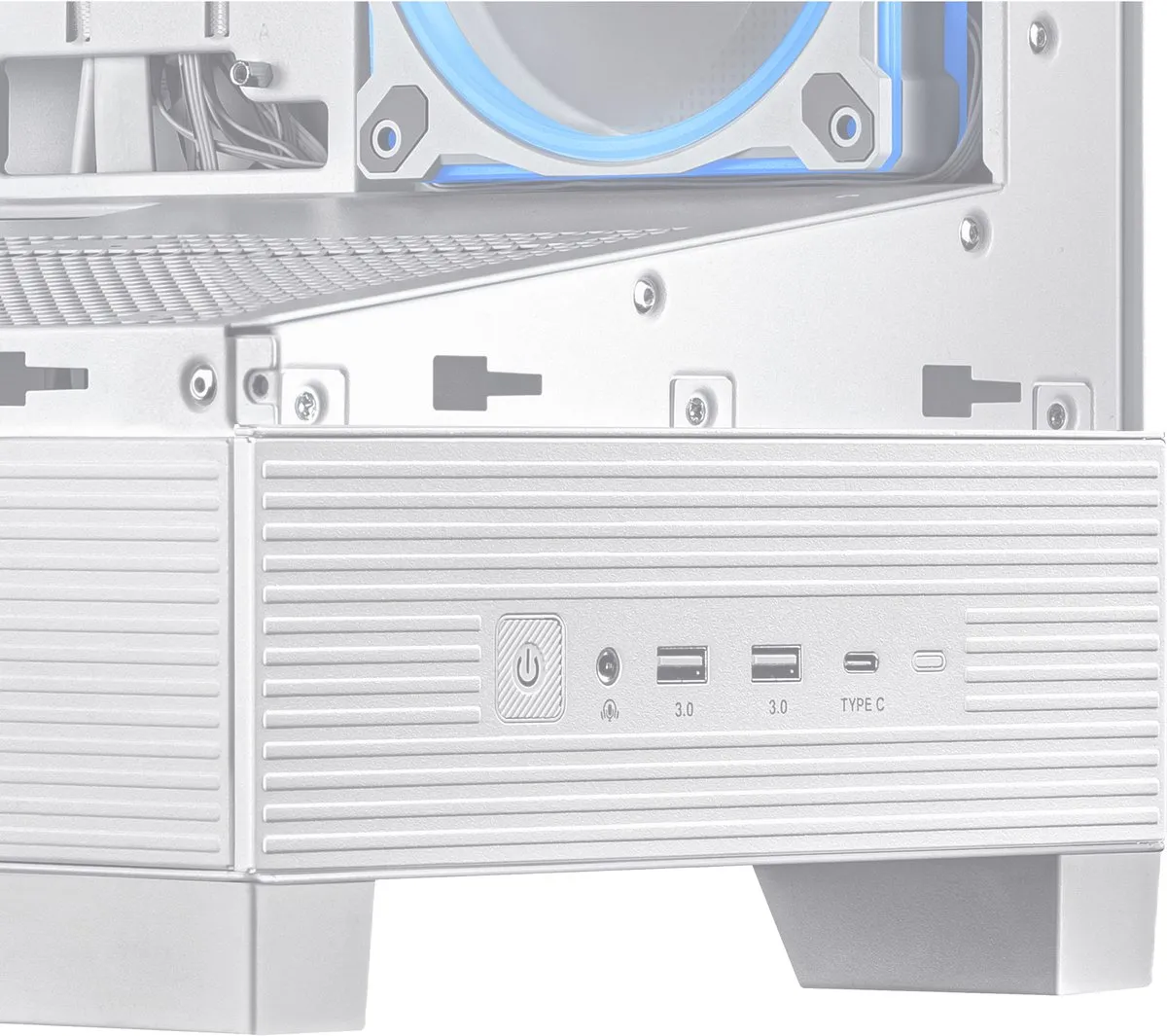 ASUS A31 Plus TG ARGB PC Behuizing - Wit