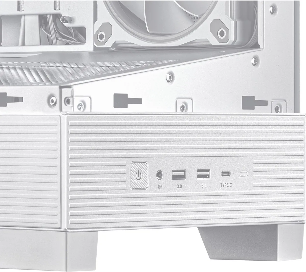 ASUS A31 Plus TG ARGB PC Behuizing - Wit