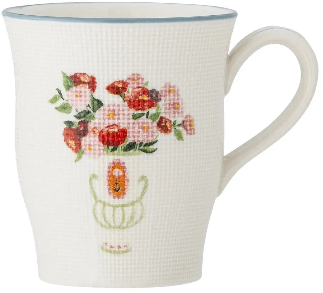 Bloomingville Mok Aardewerk Dorothy - Blauw 9x10x9cm