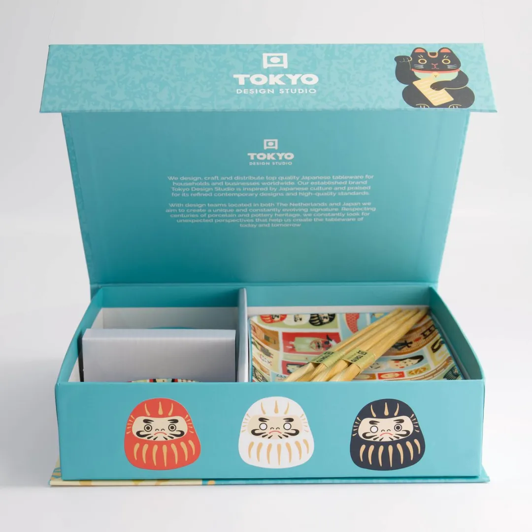 Tokyo Design Studio Sushi Set Sendan Tokusa - 6-delig - 2 Personen