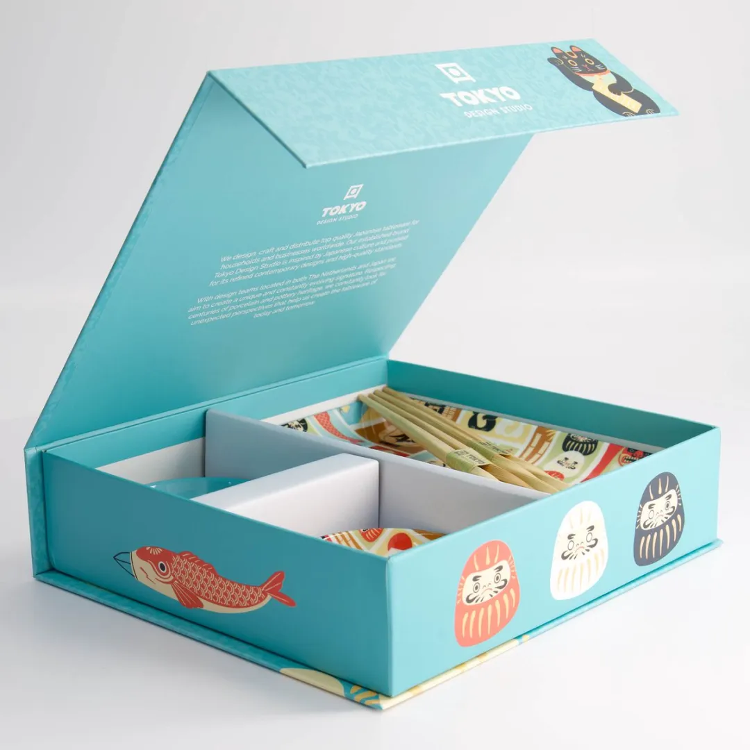 Tokyo Design Studio Sushi Set Sendan Tokusa - 6-delig - 2 Personen