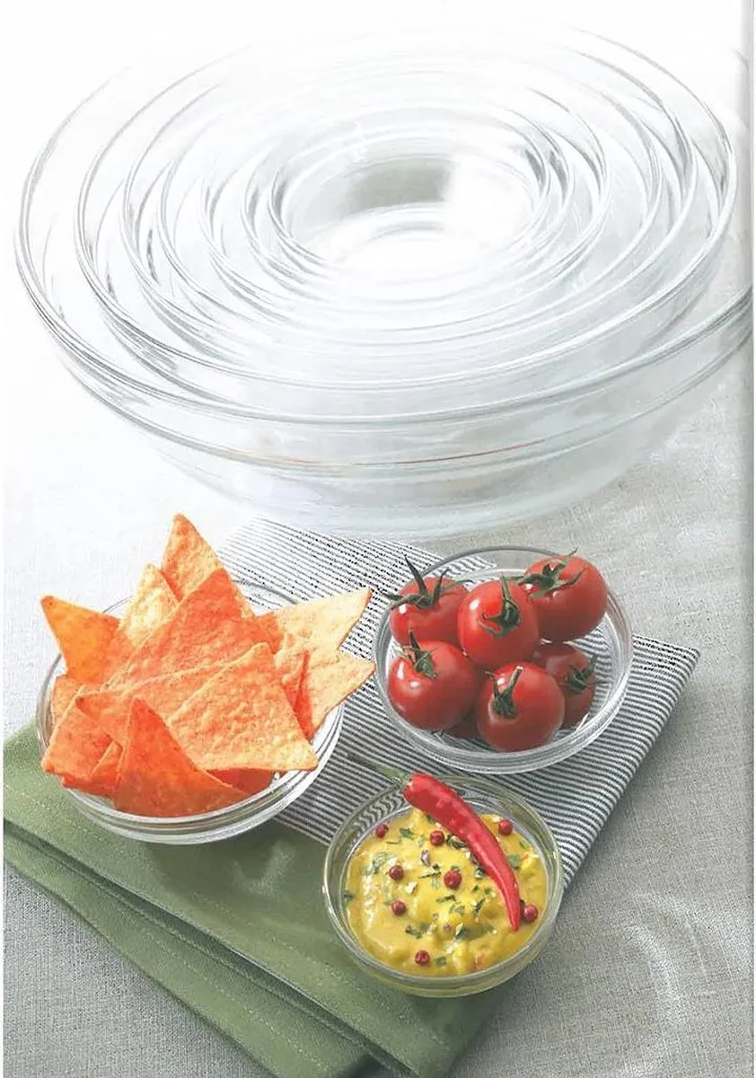 Duralex Lys Empilable 2022AF06A Stapelbare Bowl - ø9cm x H3,7cm - Transparant