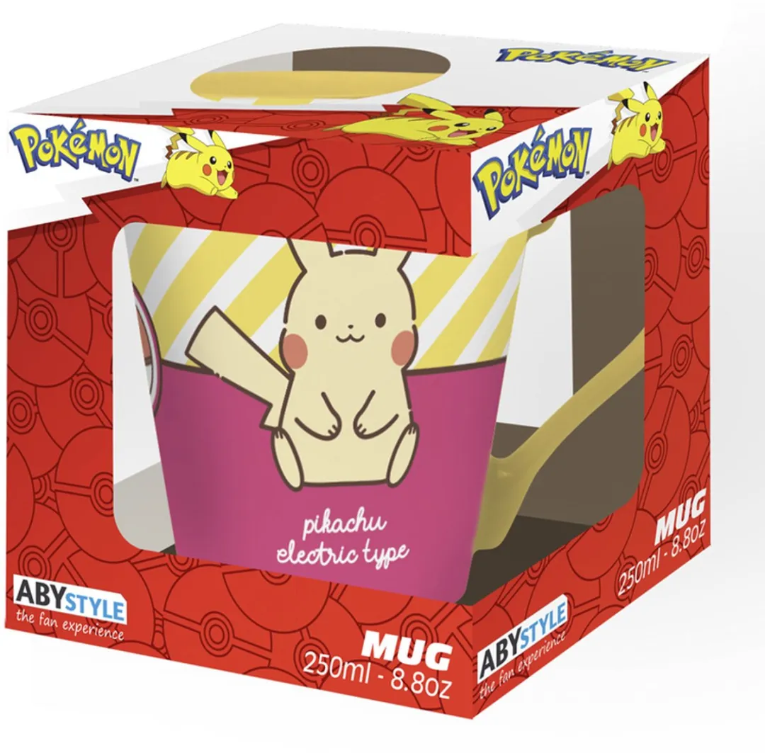 Pokémon Pikachu Kop - Meerkleurig