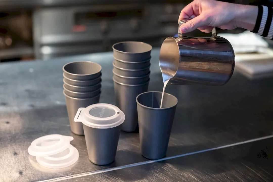 Drinkbeker 0,4 - Bulk verpakking - 80 stuks, Herbruikbaar - Cup 0,4 - Koziol Move | Bio-Circulair