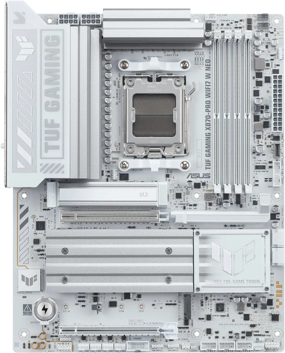 ASUS TUF GAMING X870-PRO WIFI7 W NEO AM5 - ATX Moederbord
