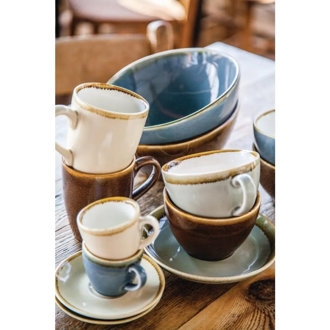 Olympia GP344 Espressokopjes Porselein - Blauw - 6 Stuks