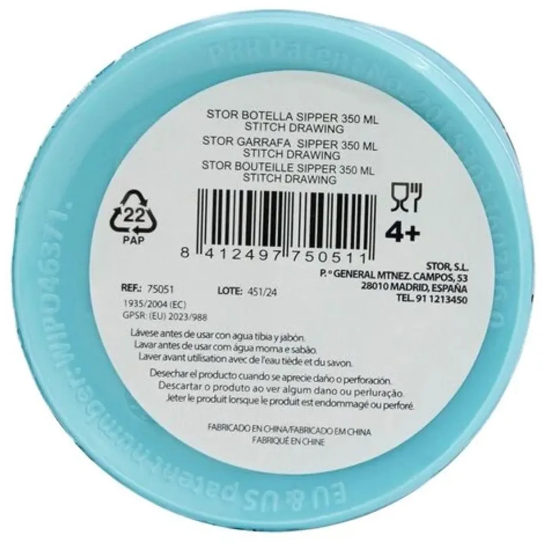 Disney Stitch & Angel Drinkbeker 350ml - afbeelding 5 van 5