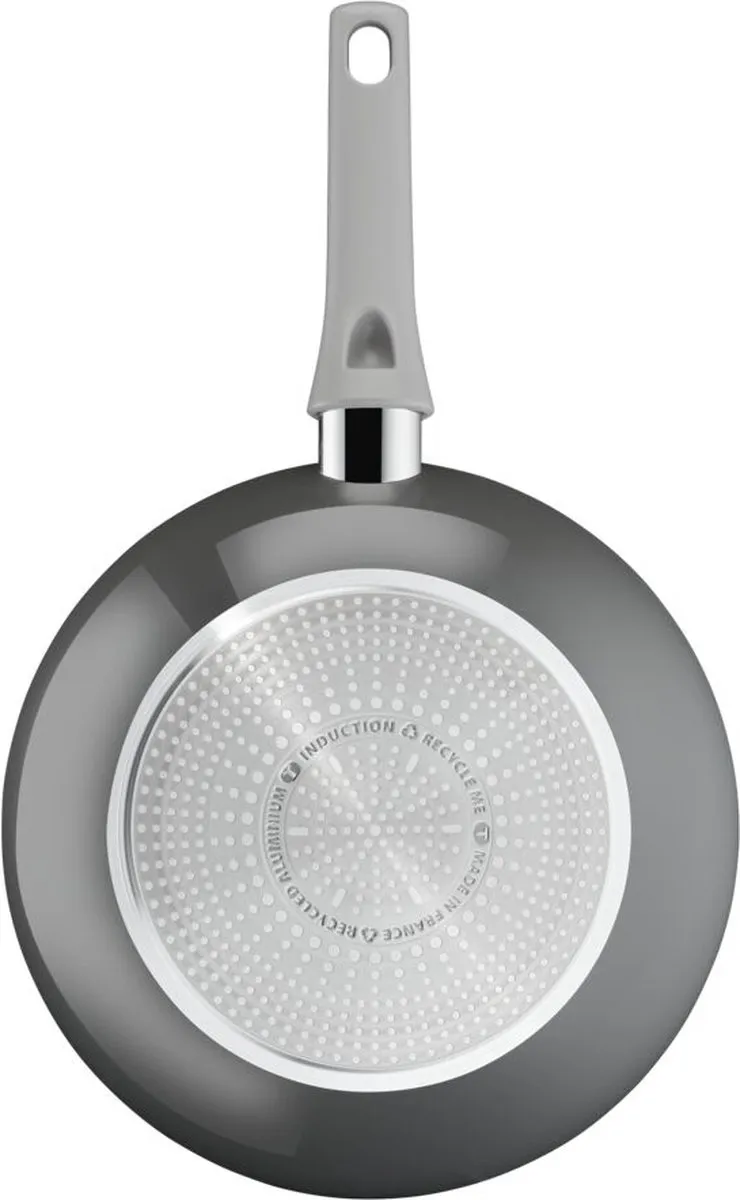Tefal Renew ON Wokpan 28cm - Keramisch - Grijs