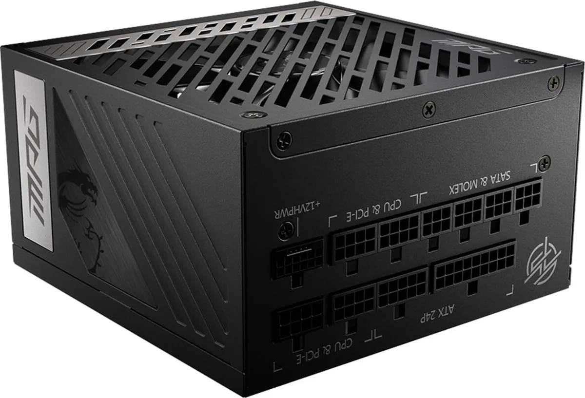MSI MPG A850G PCIE5 Voeding 850W