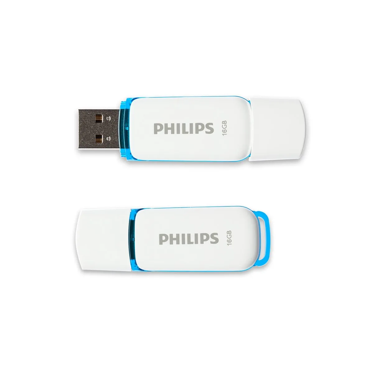 Philips FM16FD70D/00 USB Stick 16GB - 2 Stuks - Wit