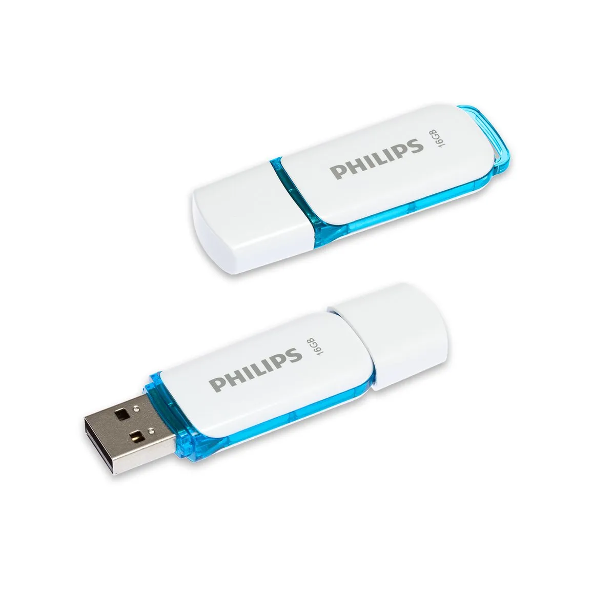 Philips FM16FD70D/00 USB Stick 16GB - 2 Stuks - Wit