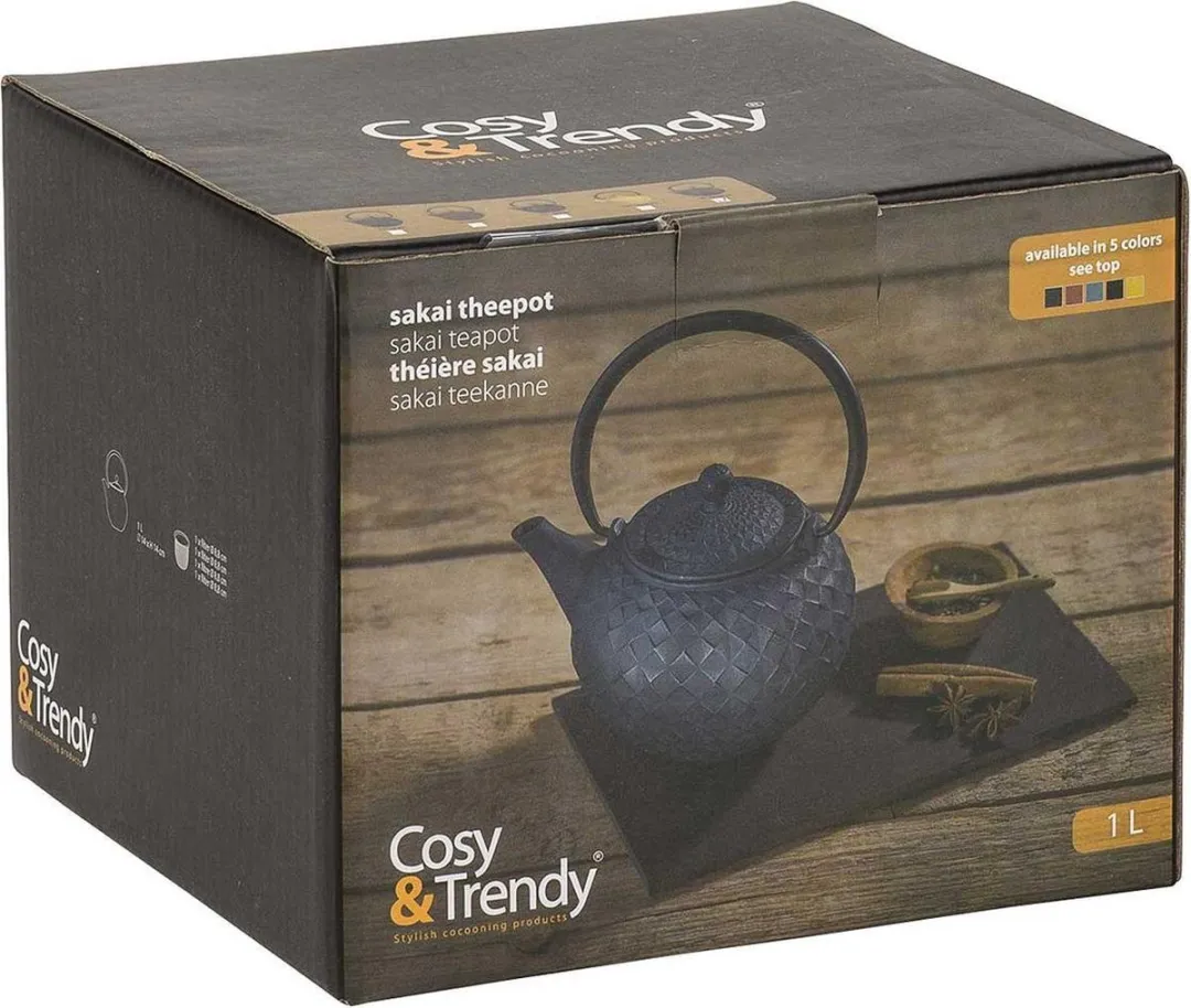 Cosy&Trendy Sakai Theepot 1L - Turquoise