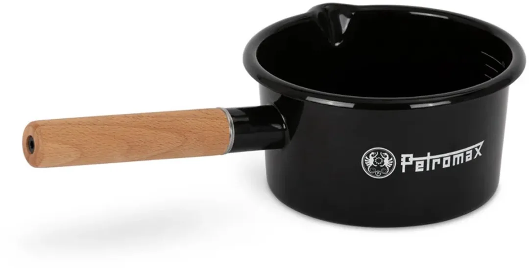 Petromax Emaille Steelpan 1L - Zwart