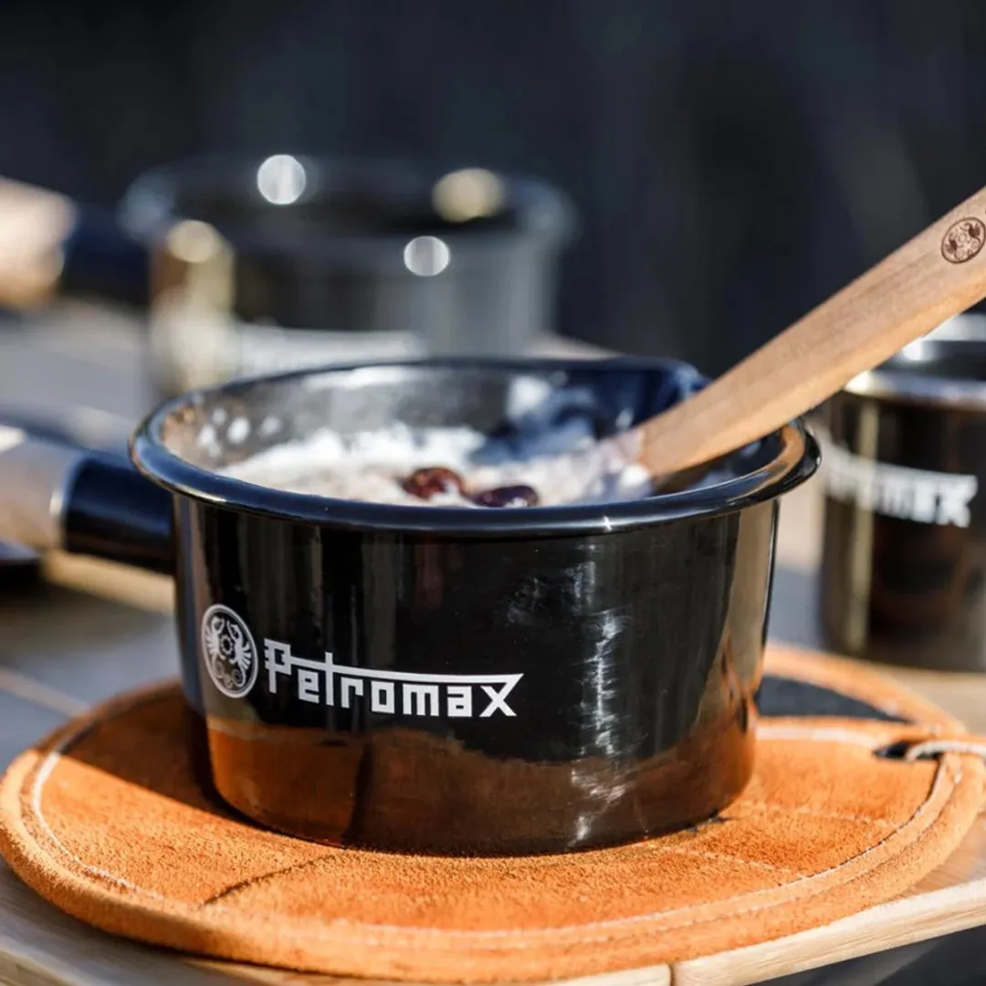 Petromax Emaille Steelpan 1L - Zwart