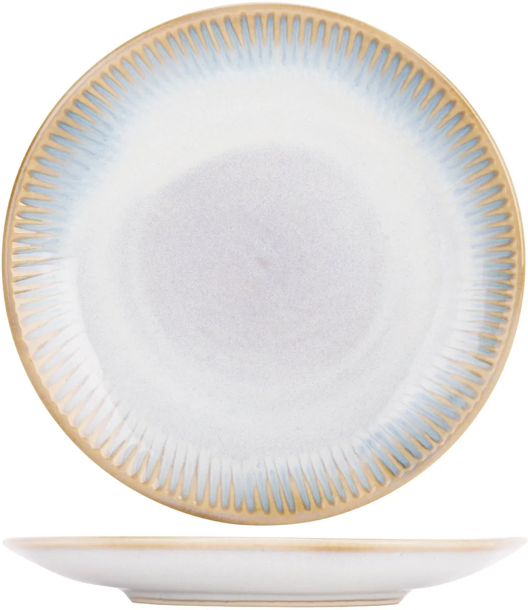 Cosy&Trendy Gebaksbordjes Listra Ocean Blauw/Wit