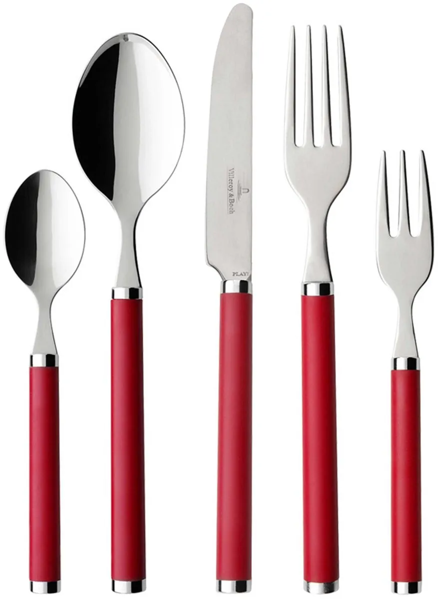 Villeroy & Boch Play! Bestekset Red Roses