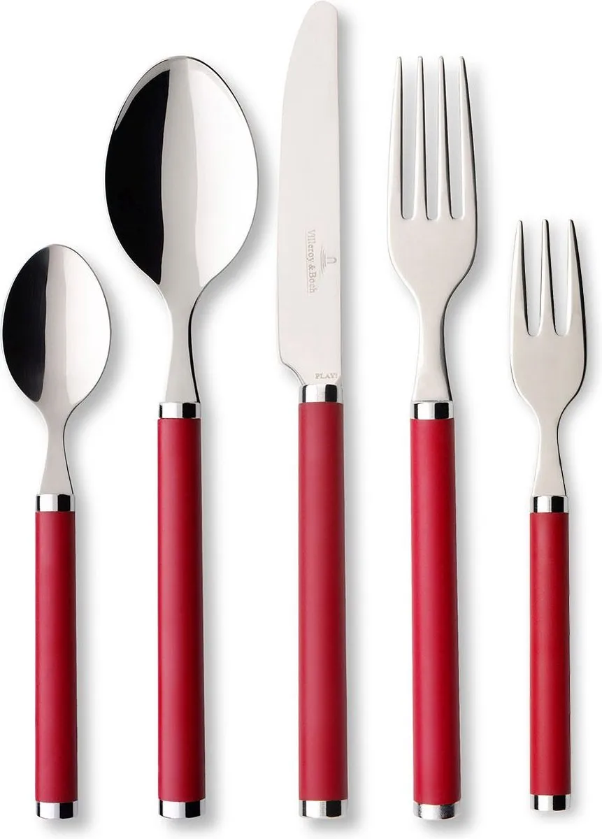 Villeroy & Boch Play! Bestekset Red Roses - 30-delig - afbeelding 6 van 6