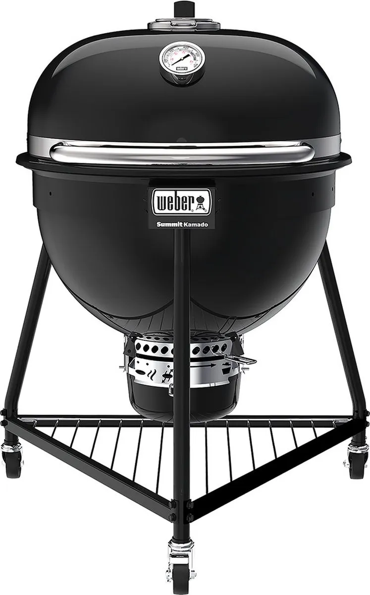 Weber Summit Kamado E6 BBQ - 61cm - Grijs/Zwart