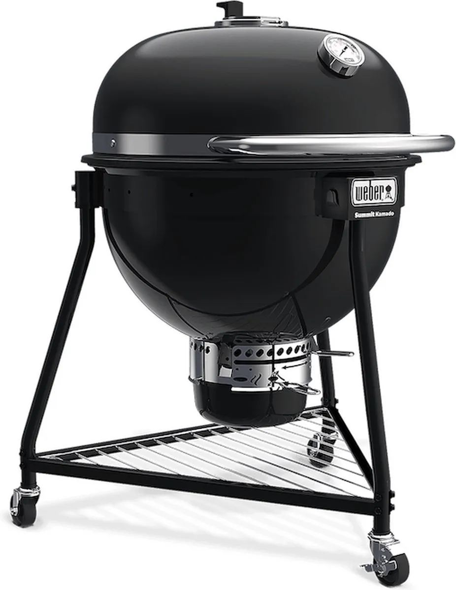 Weber Summit Kamado E6 BBQ - 61cm - Grijs/Zwart
