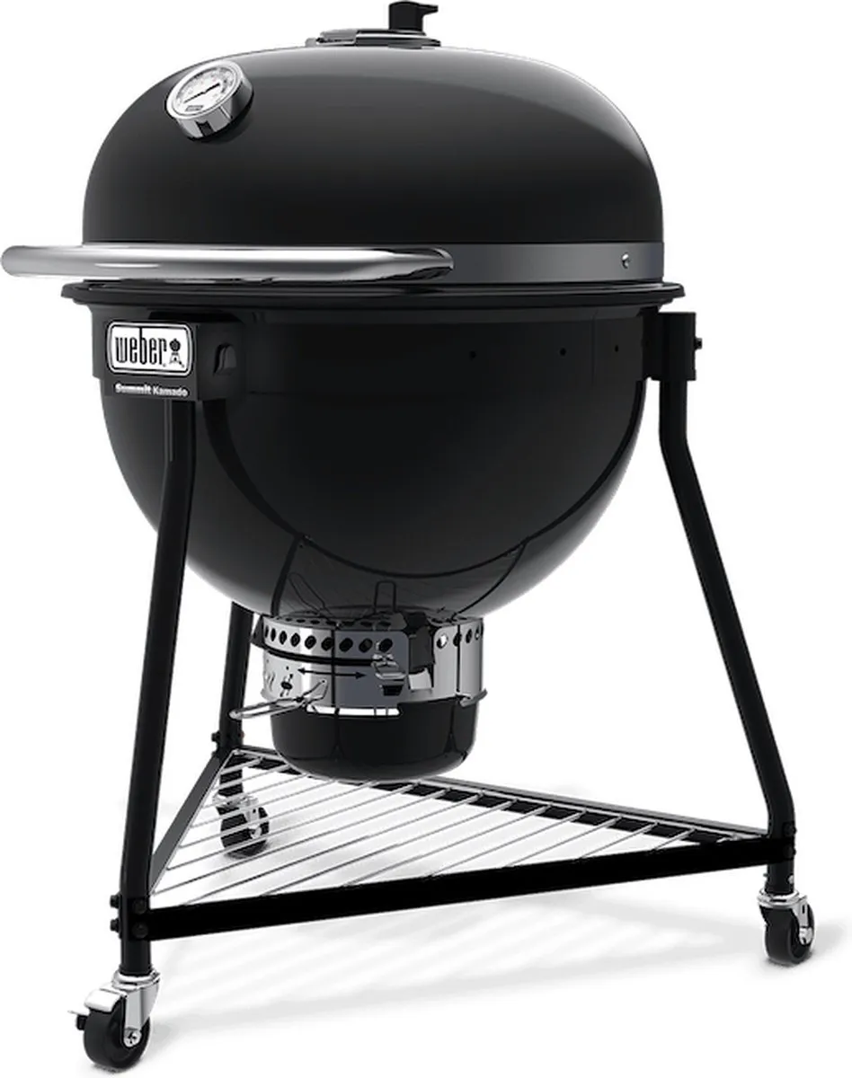Weber Summit Kamado E6 BBQ - 61cm - Grijs/Zwart