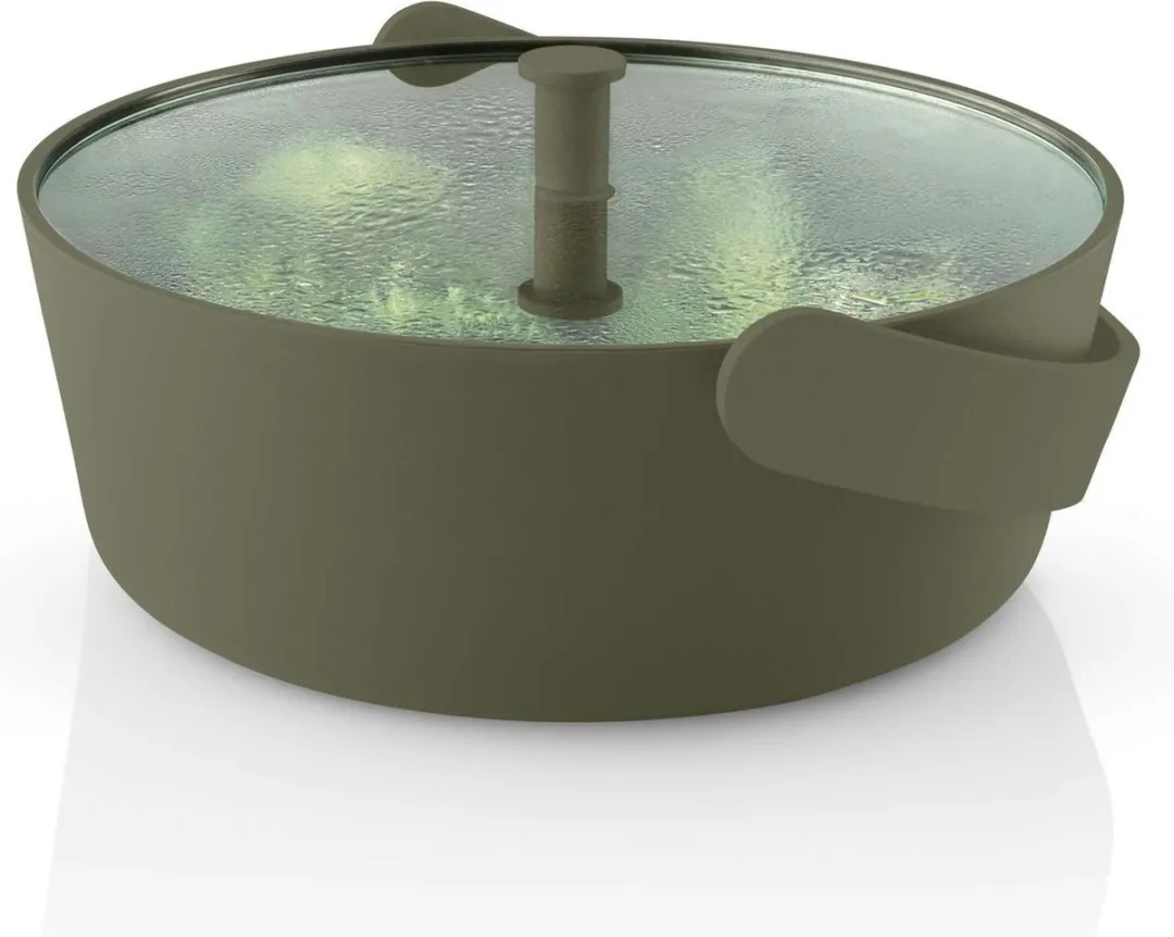 Eva Solo Green Tool Stoomschaal Magnetron 2L - Groen - afbeelding 6 van 6