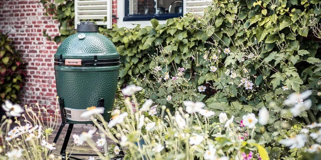Big Green Egg Medium Houtskoolbarbecue - 61cm - Groen