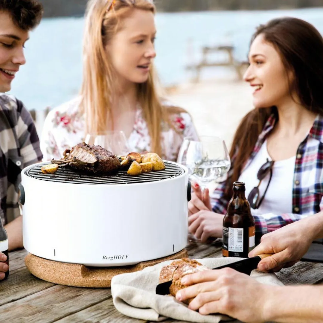 BergHOFF LEO Tafel BBQ - Wit - 35cm