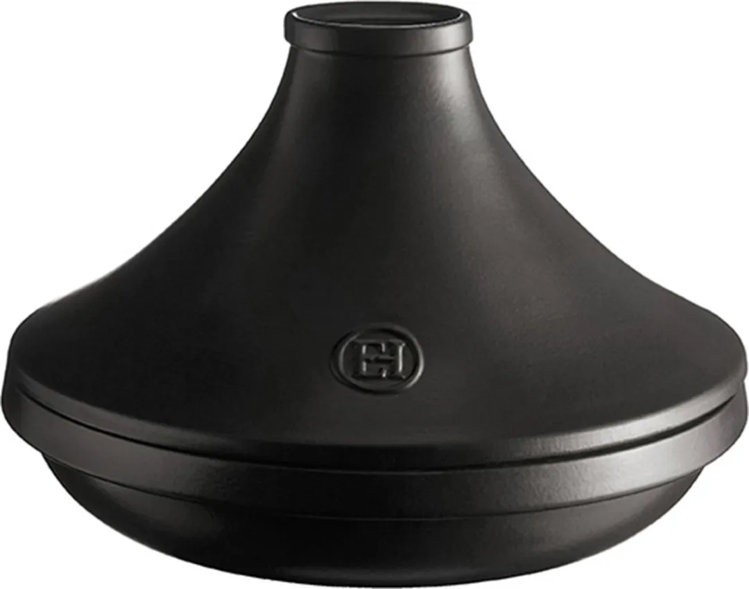Emile Henry Tajine Delight E-box zwart deksel - Ø275mm