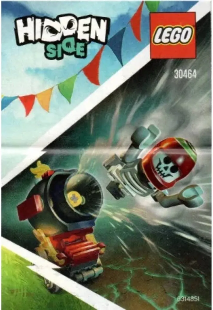 LEGO Hidden Side 30464 El Fuego's Stunt Cannon - 46 Stukken