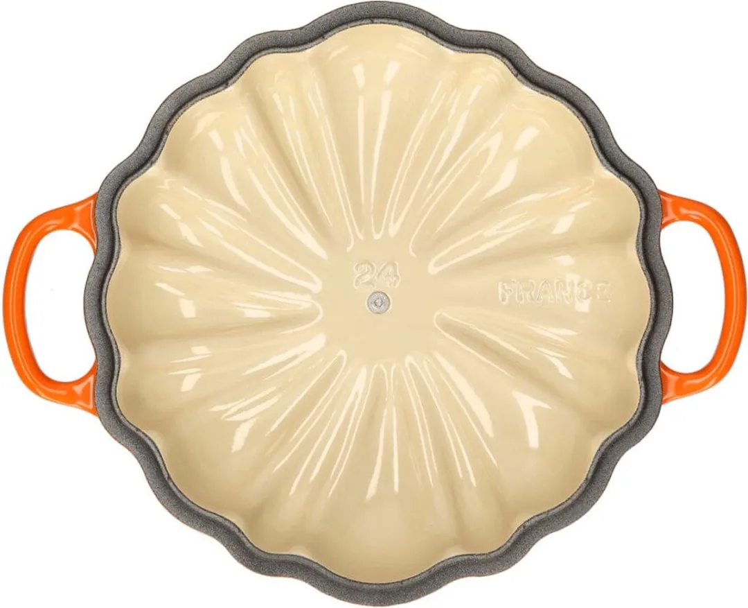 Le Creuset Signature Pompoen Braadpan 24cm - Oranjerood