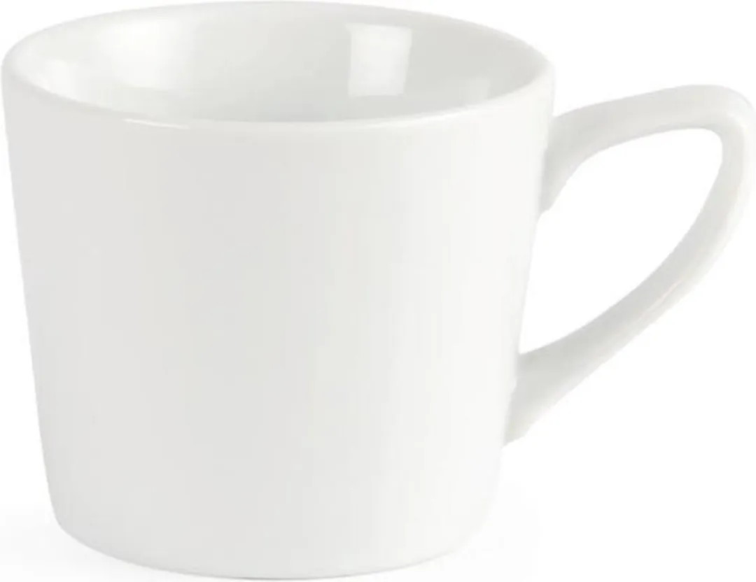 Olympia CE536 Lage Koffiekop 20cl - 12 Stuks - Zwart