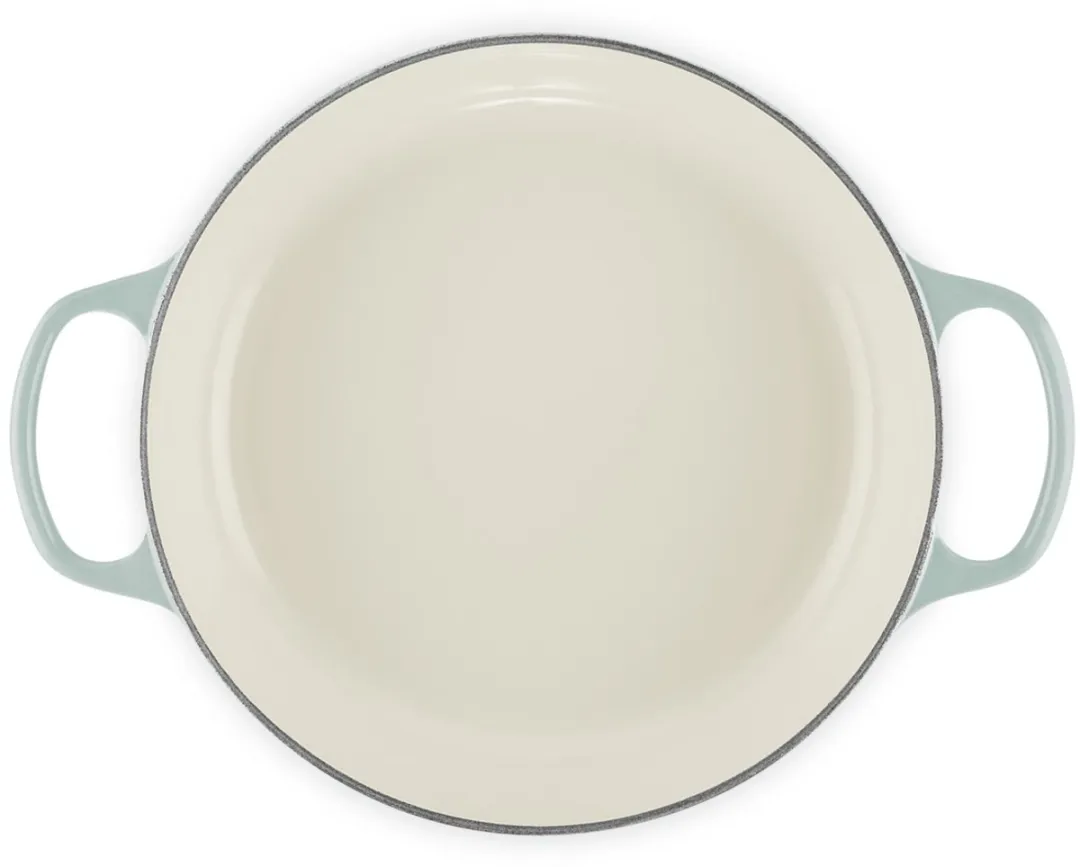 Le Creuset Campagnard Gietijzeren Pan 26cm - Sea Salt