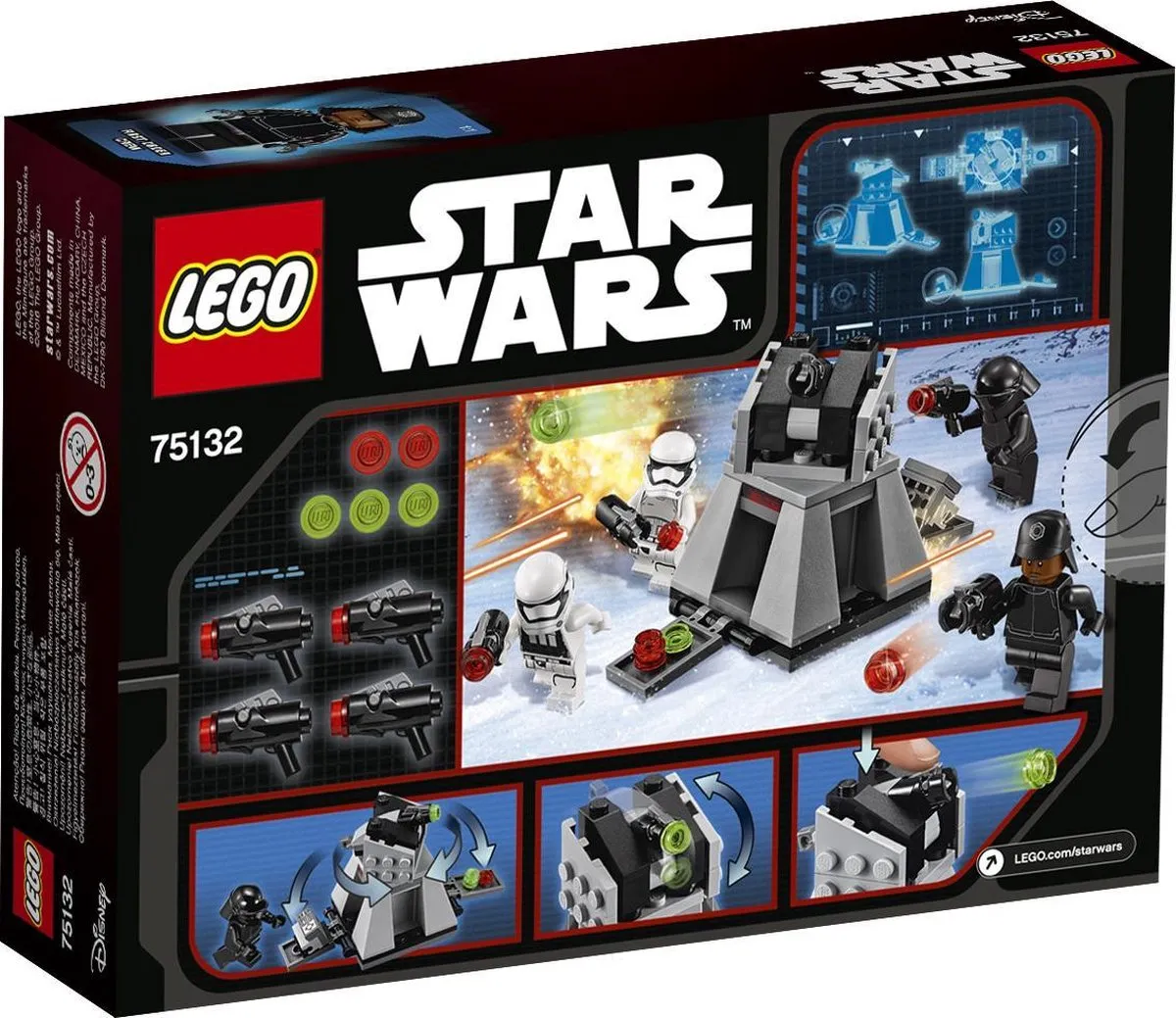 LEGO Star Wars First Order Battle Pack 75132 - 4 Minifiguren