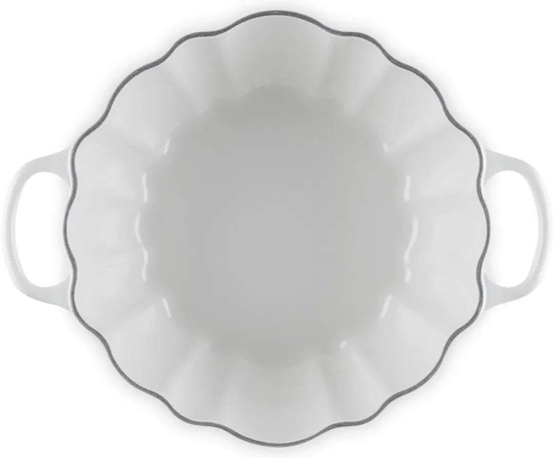 Le Creuset Braadpan Signature Pompoen Wit 24cm