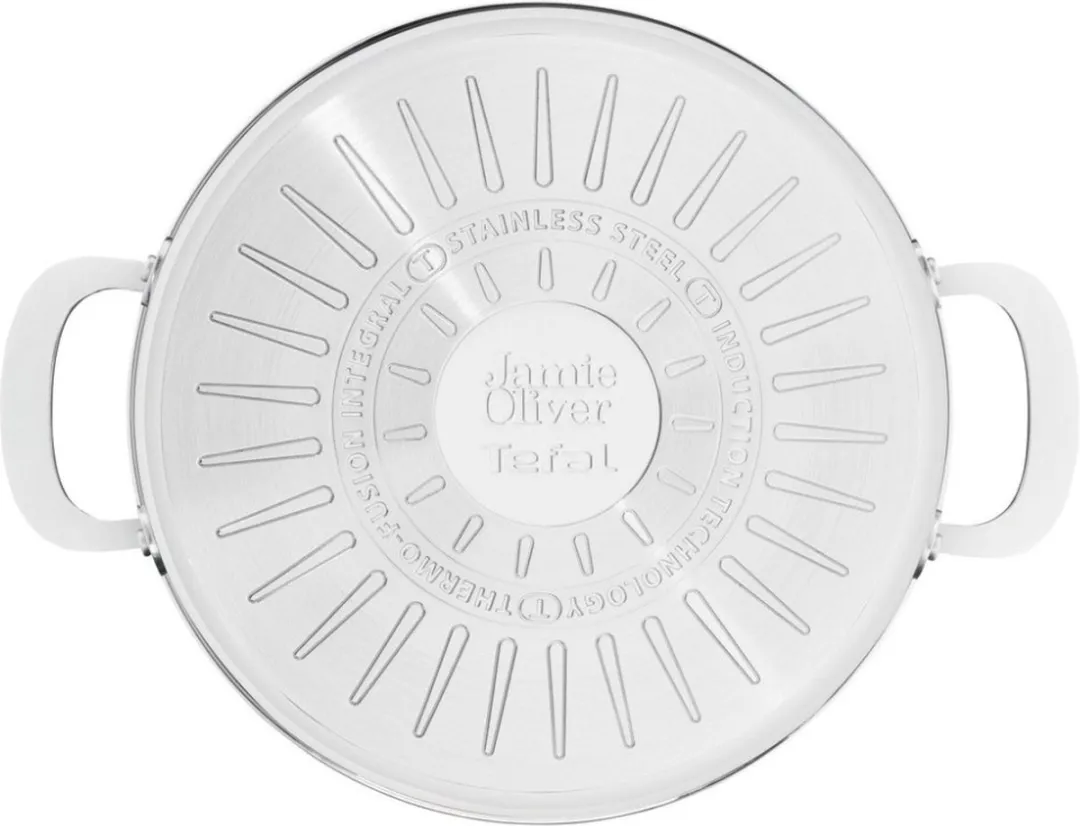 Jamie Oliver by Tefal Hapjespan Ø25cm - Inductie - RVS - Zilver