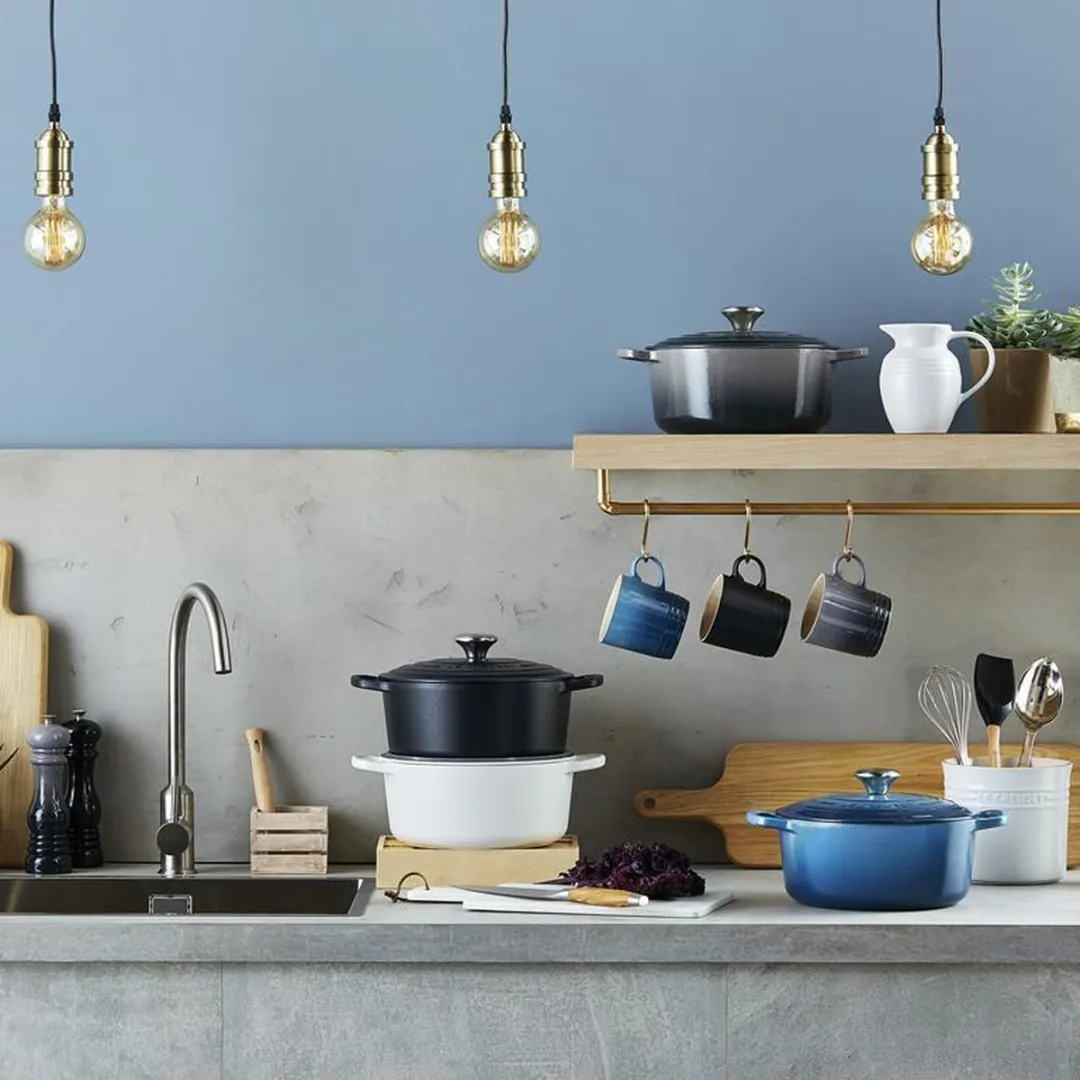 Le Creuset Braadpan Signature Flint 20cm - 2.4L